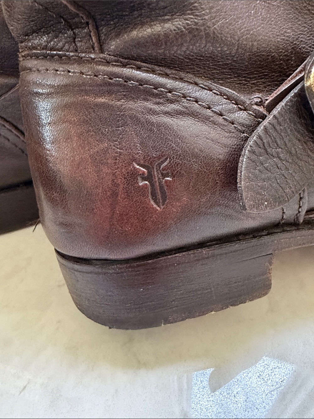 Frye Brown Leather Boot - Picture 4 of 7